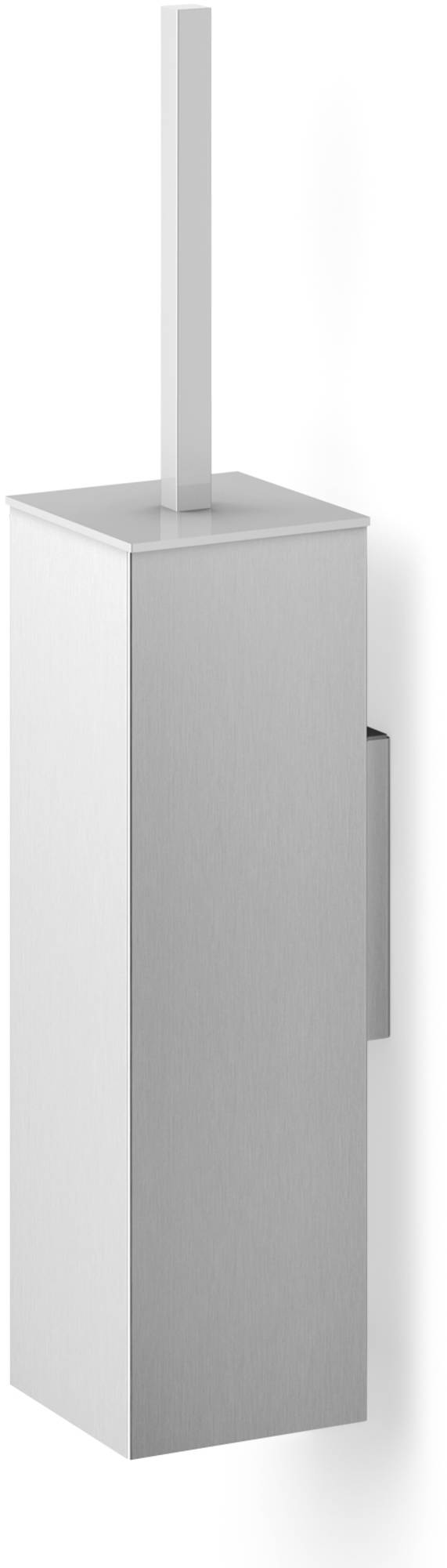 ZACK Carvo Toiletborstelset voor wandbevestiging RVS
