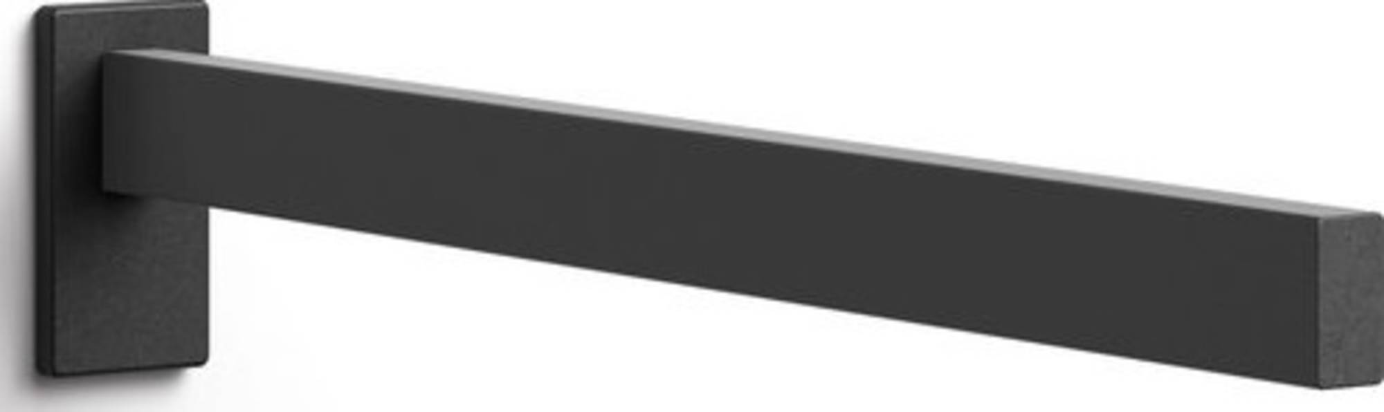ZACK Linea handdoekhouder 4x42x8cm Zwart