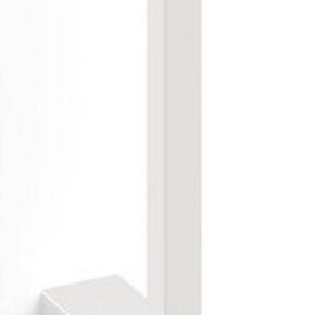 ZACK Carvo reserverolhouder 2,3x10x19,5cm Wit