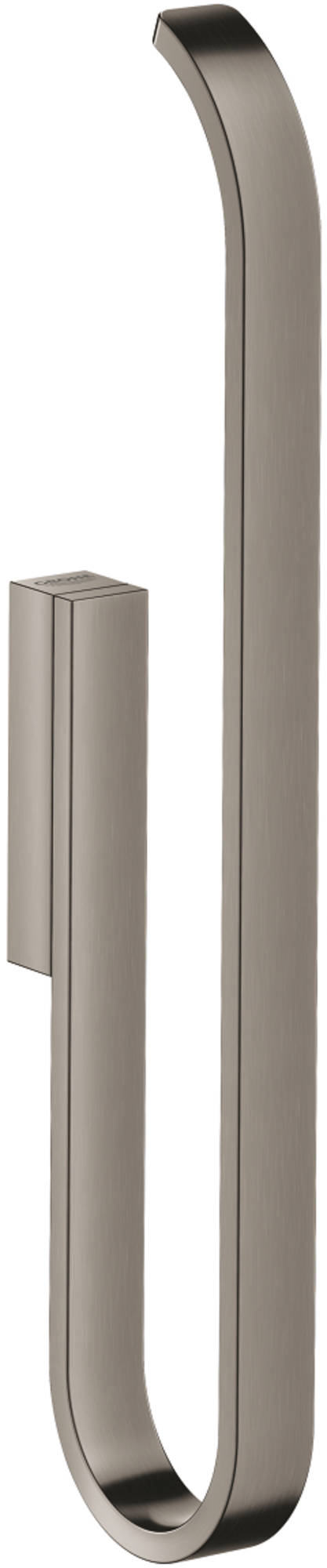 Grohe Selection Reserve-Rolhouder 1,5x6,2x24 cm Hard Graphite Geborsteld