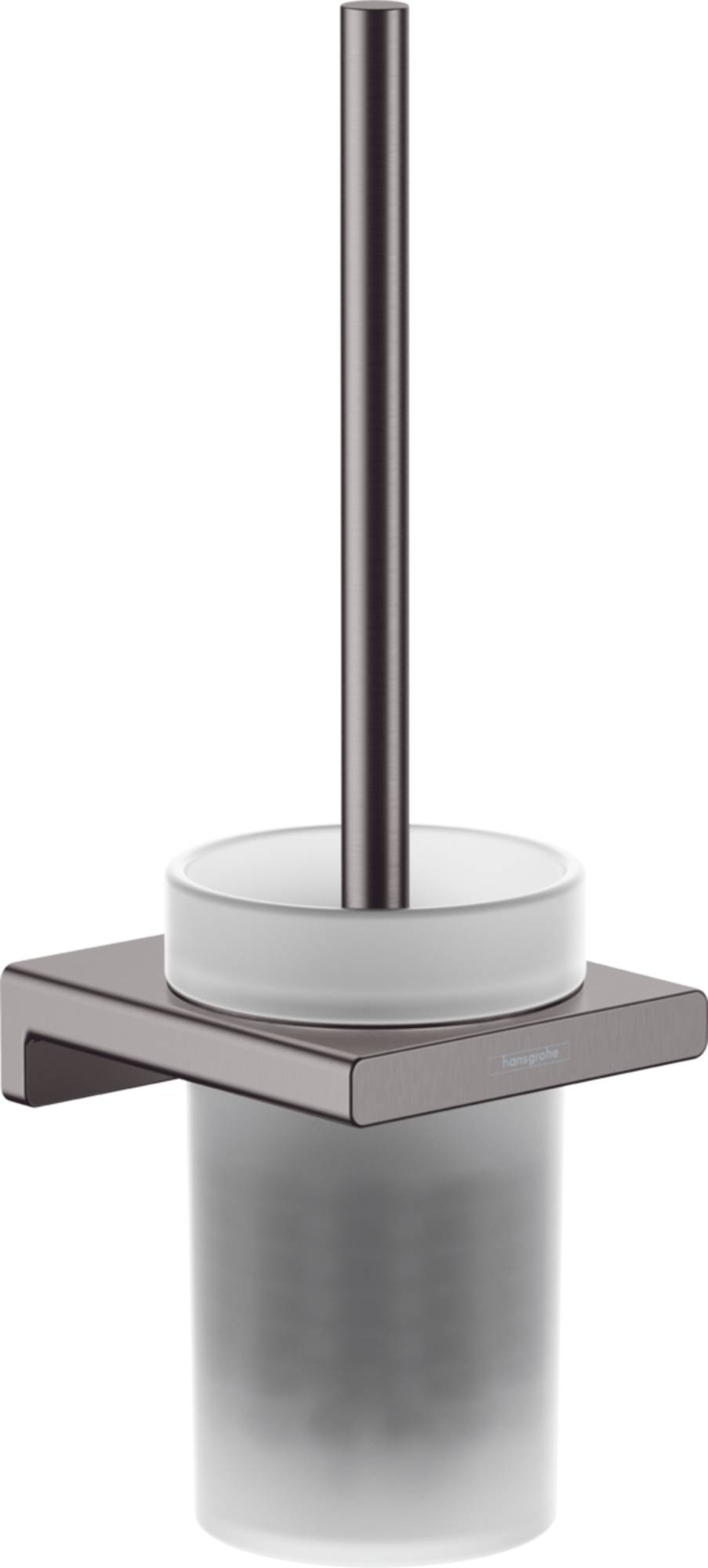 Hansgrohe AddStoris Closetborstelgarnituur 10,5x12x34,2 cm Brushed Black Chrome