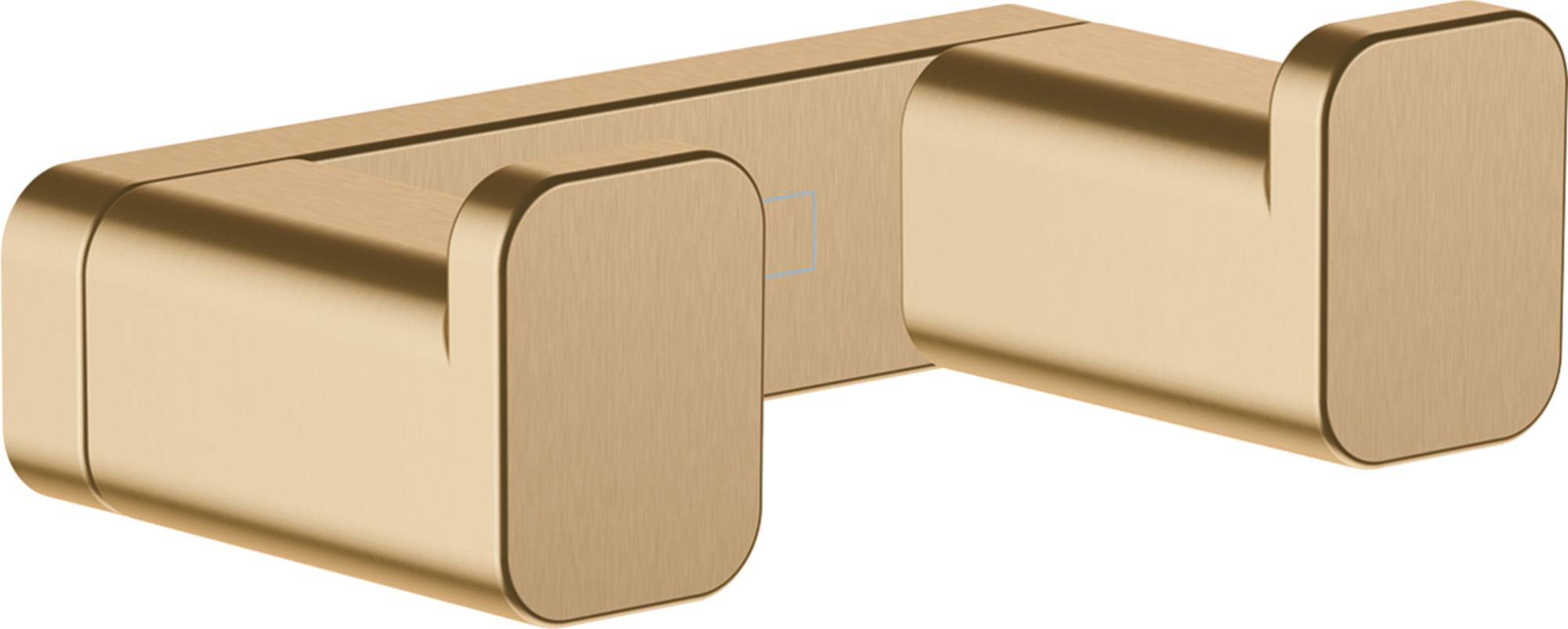 Hansgrohe AddStoris Dubbele Wandhaak 6,6x3,6x2,1 cm Brushed Bronze