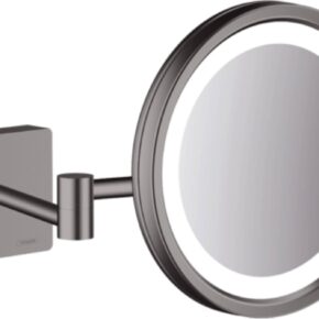 Hansgrohe AddStoris Scheerspiegel LED 21,7x39,3x21,7 cm Brushed Black Chrome