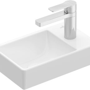 Villeroy & Boch Avento Fontein 1 krg. Rechts 36x22x9 cm CeramicPlus Wit