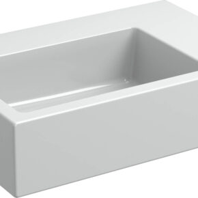 Clou Flush 2 Fontein zonder kraangat 36x24,5 cm Wit