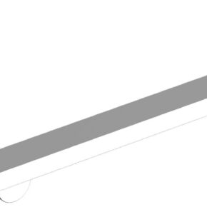 Clou Flat Closetrolhouder Chroom