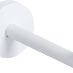 Clou Flat Toiletrolhouder 4,8x12,1x4,8 cm Mat Wit