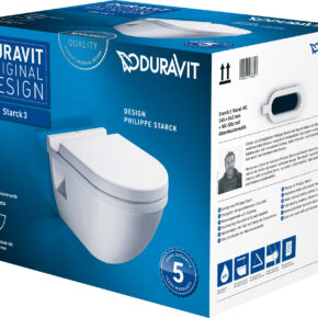 Duravit Starck 3 combipack toiletset Wit