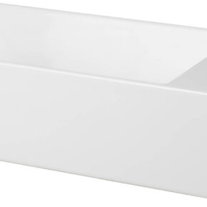 Saqu Poggio Fontein 45x20x11 cm 1 Krg. Rechts Glanzend wit