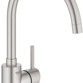 Grohe Concetto Keukenmengkraan Hoge Uitloop Supersteel