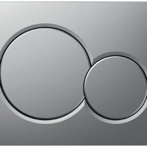 Geberit Sigma 01 Bedieningsplaat 24,6x16,4 cm Mat Chroom