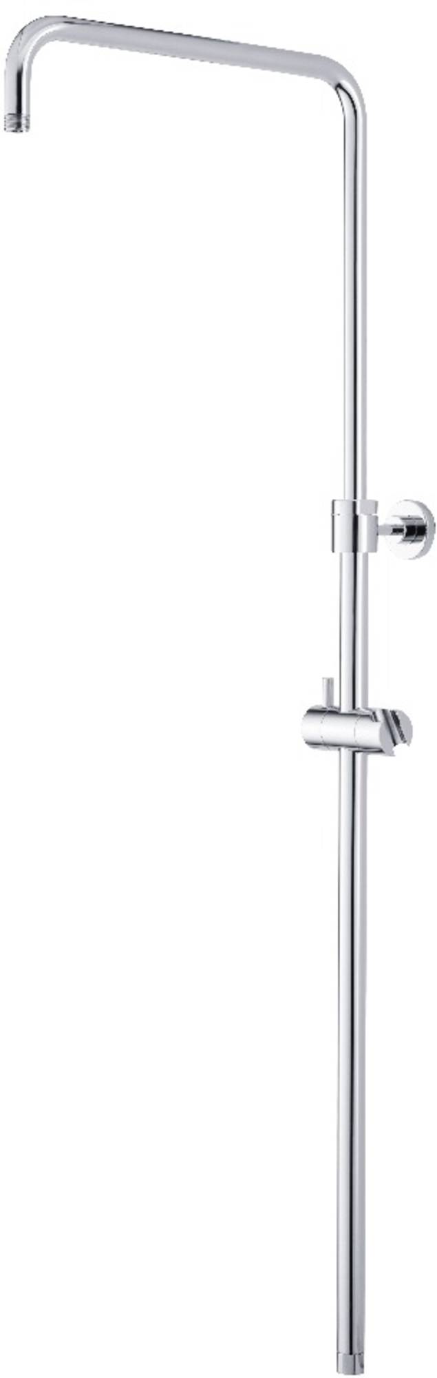 Ben Accross Glijstang voor de douche rond Chroom