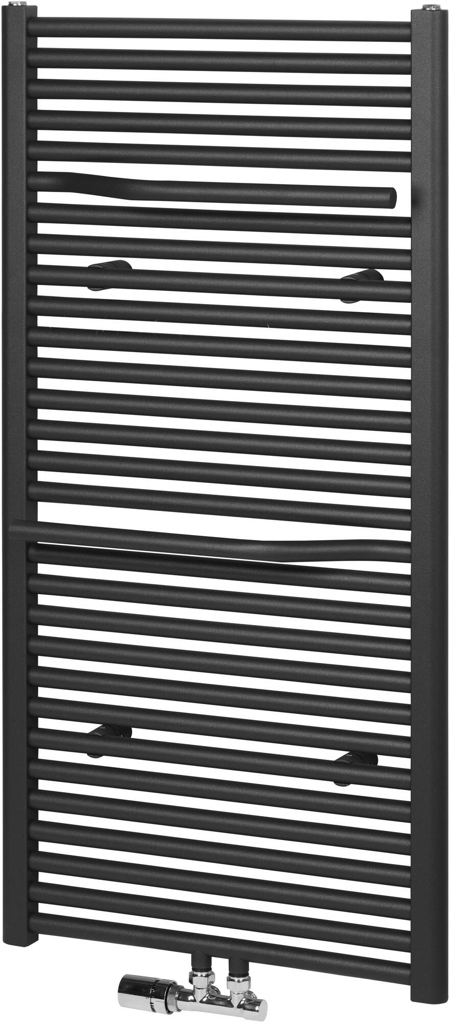 Ben Lineos handdoekradiator 122x60cm 894W Zwart