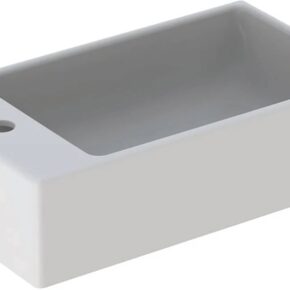 Geberit Serie 420 fontein 40x23 cm bak rechts Wit