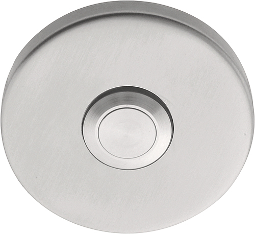 BASICS LB50 beldrukker - mat RVS