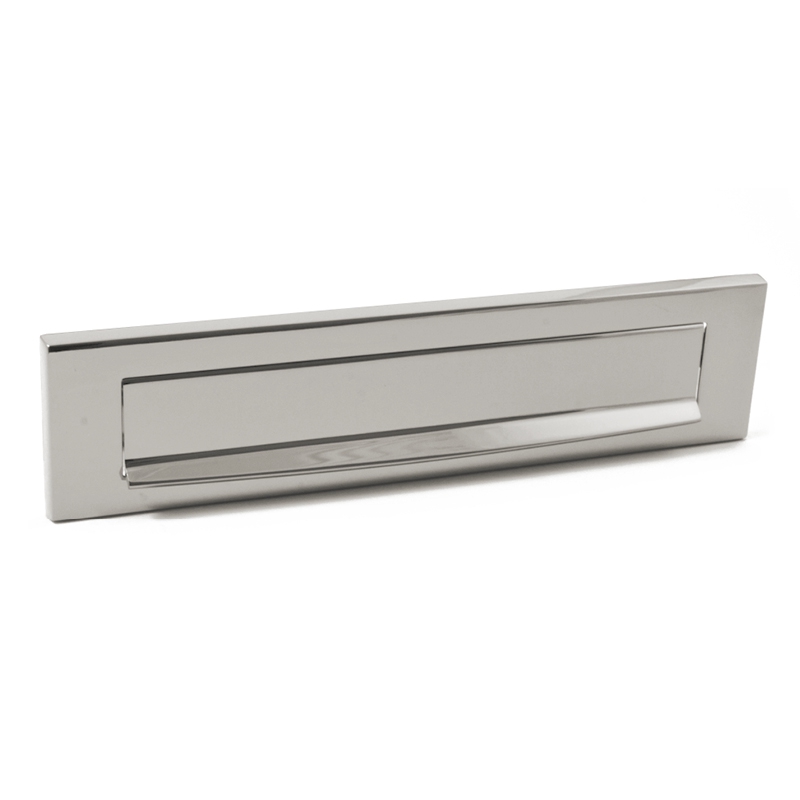 Hardbrass Briefplaat Ellen - PVD glans nikkel