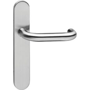 Intersteel Deurkruk Rond op verdekt blind schild RVS