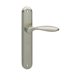 Intersteel Deurkruk George op langschild sleutelgat 56mm nikkel mat
