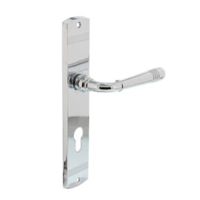 Intersteel Deurkruk Emily op langschild profielcilindergat 72mm chroom