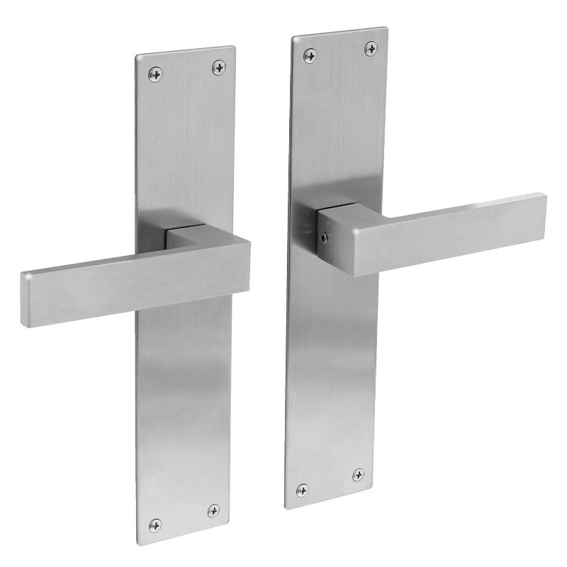 Intersteel Deurkruk Amsterdam op blind schild RVS