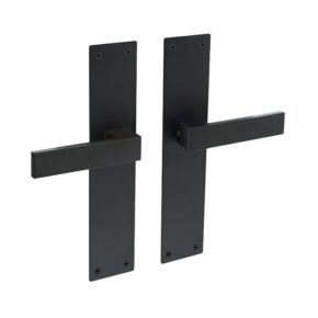 Intersteel Deurkruk Amsterdam op blind schild zwart