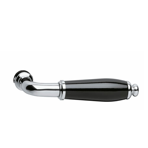 Intersteel Deurkruk Courgette chroom/zwart