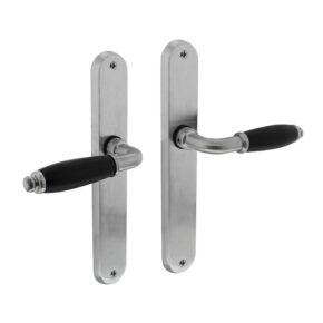 Intersteel Deurkruk Courgette op ovaal blind schild mat chroom