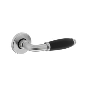 Intersteel Deurkruk Courgette op rozet chroom mat