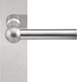 Formani Deurkruk FERROVIA FVL125P236SFC L-model ongeveerd op schild blind - mat RVS