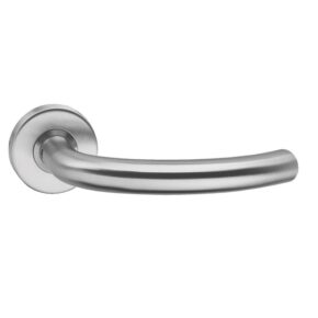 Intersteel Deurkruk Halfrond op rozet RVS