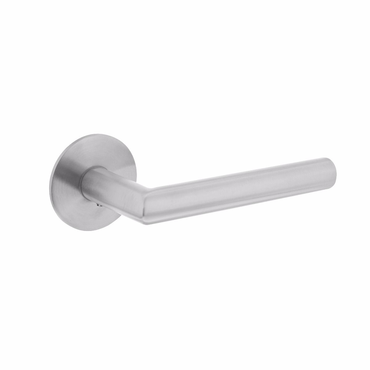 Intersteel Deurkruk Hoek 90° op magneetrozet RVS