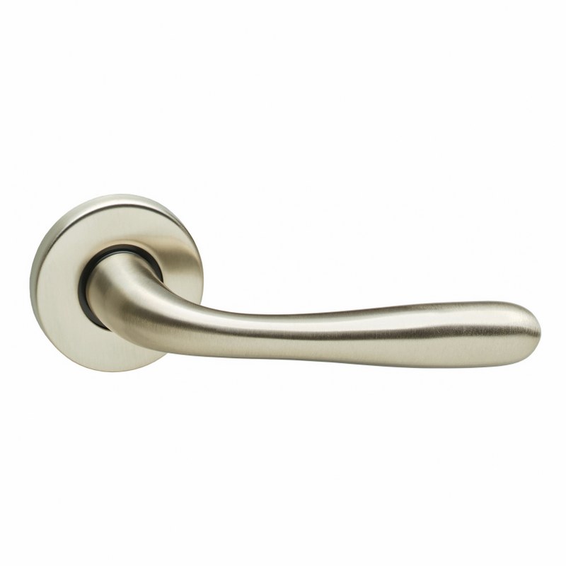 Intersteel Deurkruk Jupiter op rozet nikkel mat