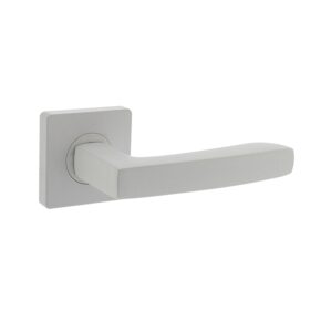 Intersteel Deurkruk Minos op vierkant rozet met 7mm nokken wit