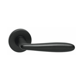 Intersteel Deurkruk Phobos op rozet mat zwart