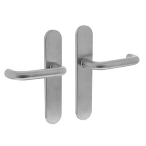 Intersteel Deurkruk Rond op blind schild RVS