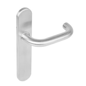 Intersteel Deurkruk Rond op verdekt blind schild RVS