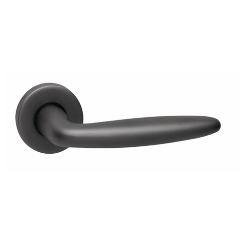 Intersteel Deurkruk Sigaar op rozet antraciet titaan PVD