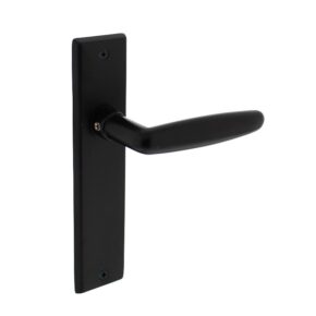 Intersteel Deurkruk Sophie op blind schild mat zwart