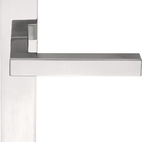 Formani Deurkruk SQUARE LSQIP236SFC ongeveerd op schild blind - gepolijst RVS