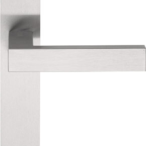 Formani Deurkruk SQUARE LSQIVP236SFC ongeveerd op schild blind - mat RVS
