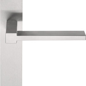 Formani Deurkruk SQUARE LSQVP236SFC ongeveerd op schild blind - mat RVS