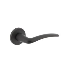 Intersteel Deurkruk Zaia op rozet ø50x7mm - mat zwart