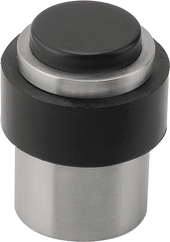 Deurstop BASICS LB30 vloer/wand - mat RVS
