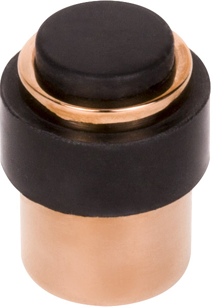 Deurstop BASICS LB30 vloer/wand - PVD gepolijst koper