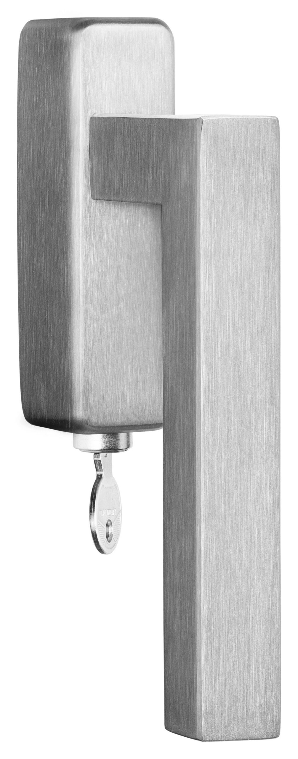 Draaikiepgarnituur BASICS BSQ1-DKLOCK-O afsluitbaar - mat RVS