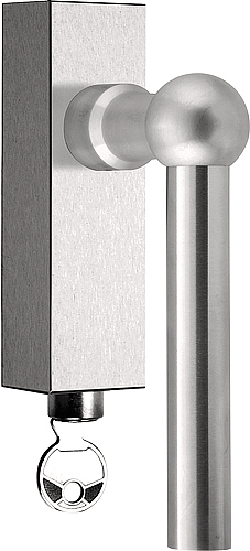 Formani Draaikiepgarnituur FERROVIA FVL110-DKLOCK afsluitbaar - mat RVS