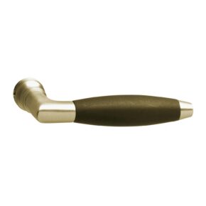 Intersteel Gatdeel deurkruk Marloes nikkel mat/ebbenhout