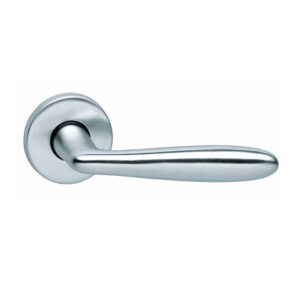 Intersteel Gatdeel Phobos op rozet chroom mat - rechts