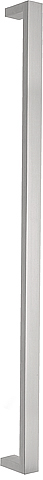 Formani Greep SQUARE LSQ1055A PS 600 mm h.o.h. incl. doorgaande bevestiging - mat roestvast staal