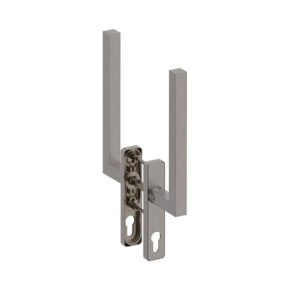 Hardbrass Hefschuifdeurgreep dubbel PC69 Geneve RVS